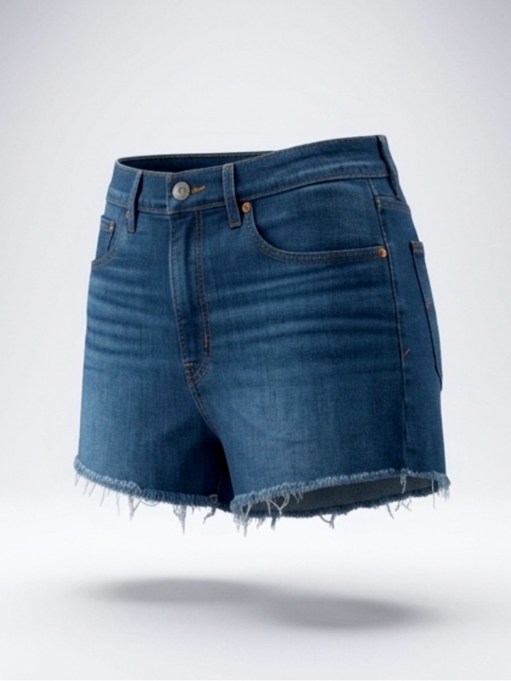 Levi's Dark Blue Jean Shorts